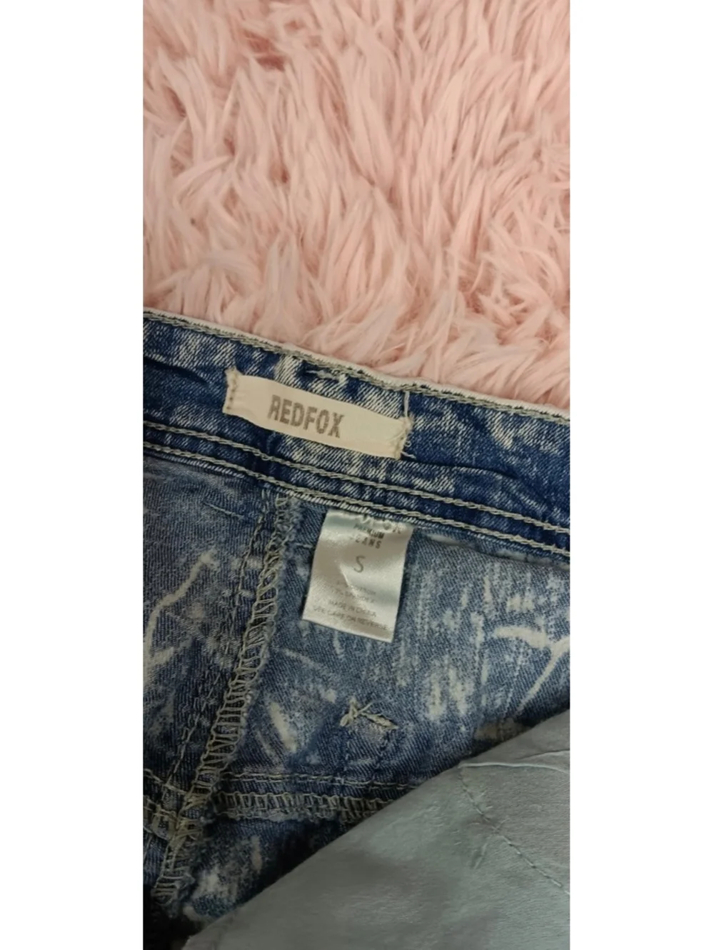 Daisy Duke bleached distressed shorts